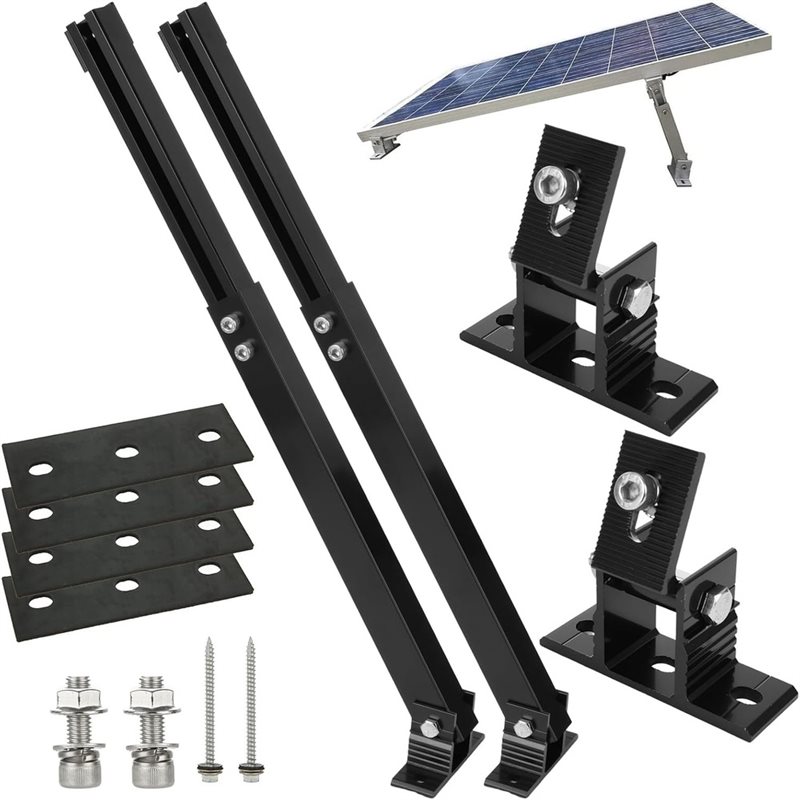 Flat Panel Mount Tilt - ABMH-Solar Panel Mounting Brackets Adjustable Tilt