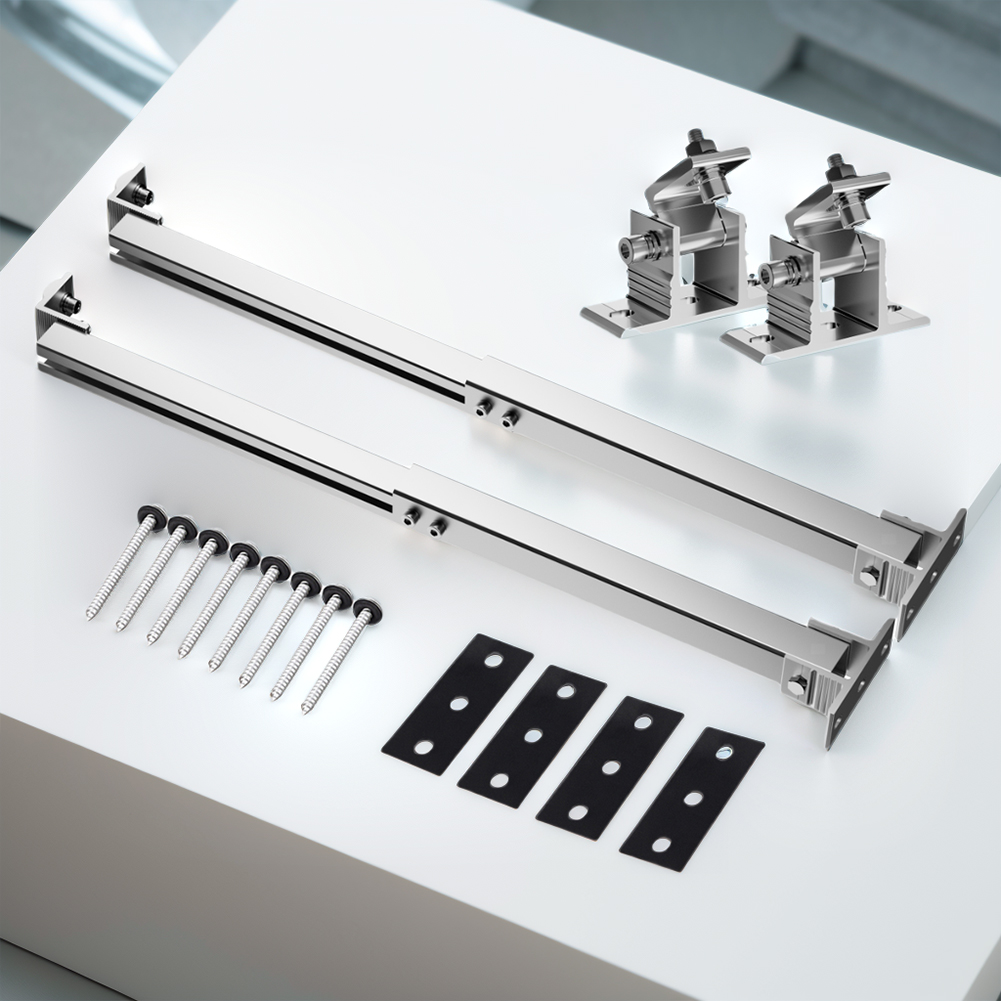Solar Panel Mounting Rack Alum - Flat Panel Mount Tilt ulasan dan harga