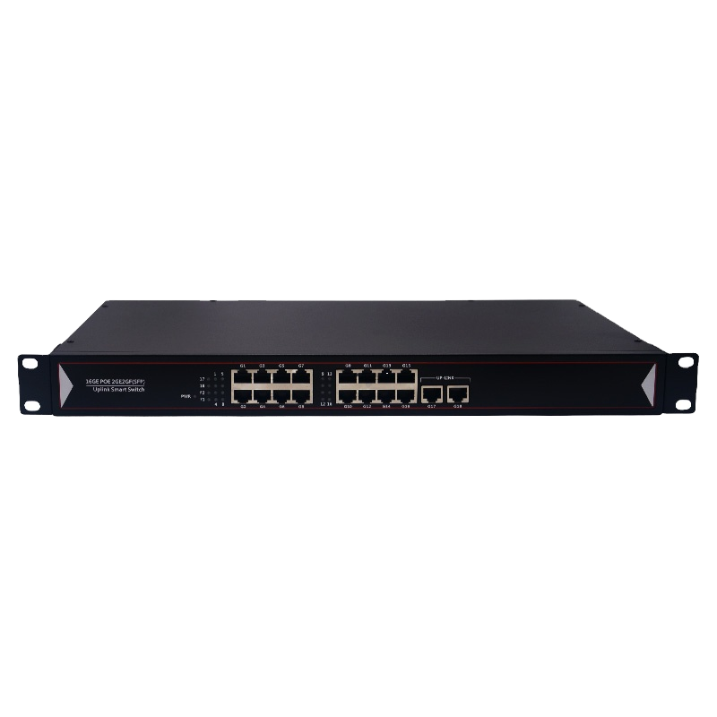 10/100/1000M 16 Port PoE Switc - Power Over Ethernet ulasan dan harga