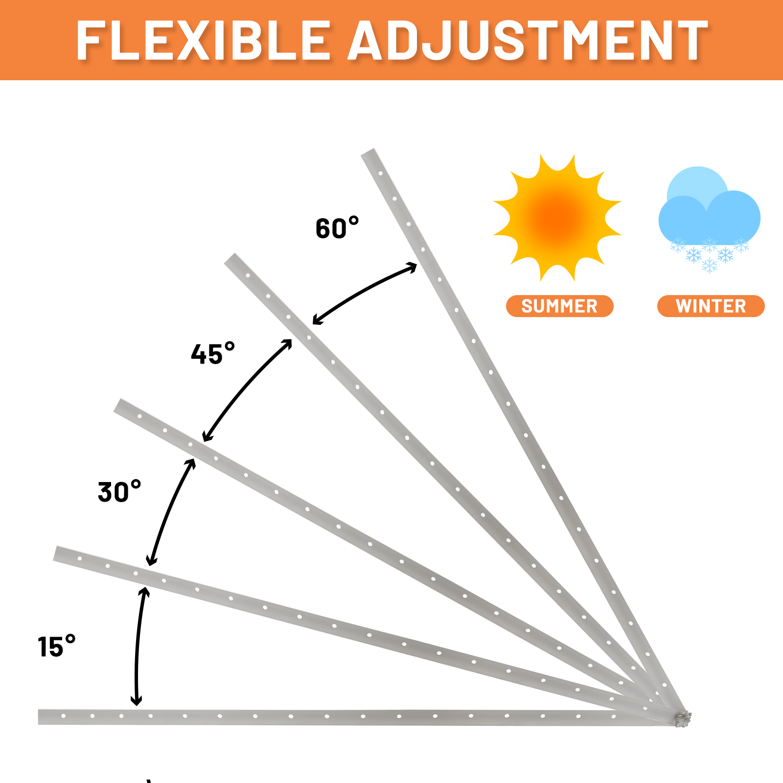 CP-SETUNO 45in Adjustable Sola - Flat Panel Mount Tilt ulasan dan harga