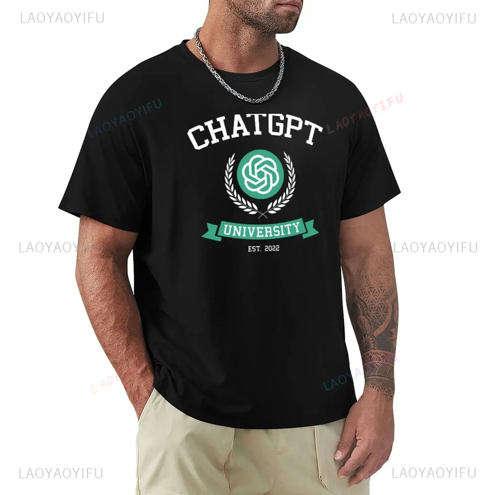 Funny ChatGPT Inspired Unisex  - Office Print Tech ulasan dan harga