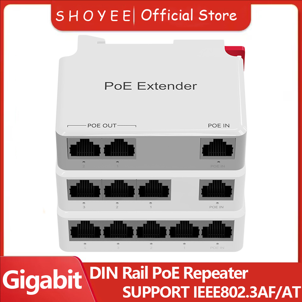 Gigabit 2/3/4 Port PoE Extende - Power Over Ethernet ulasan dan harga