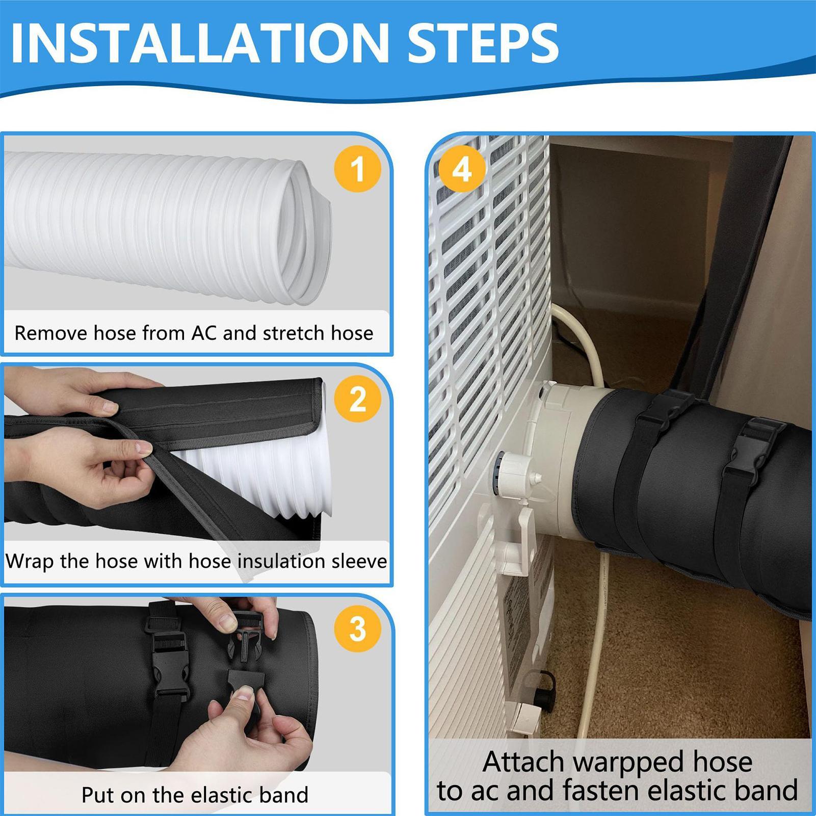 Air Conditioner Hose Cover Dus - Office Print Tech ulasan dan harga