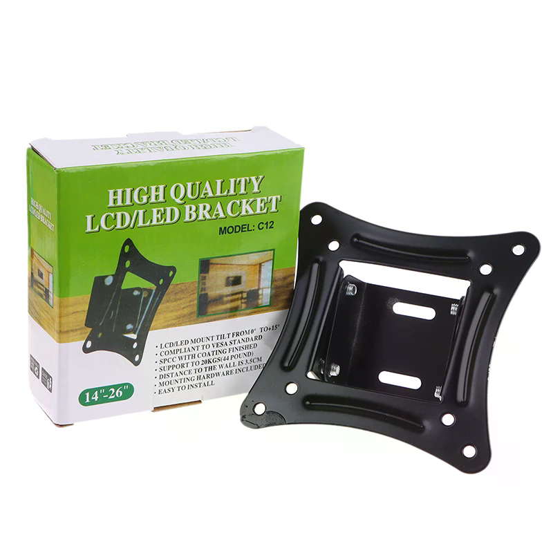 1set 14-27inch Tv Mounts Lcd L - Flat Panel Mount Tilt ulasan dan harga
