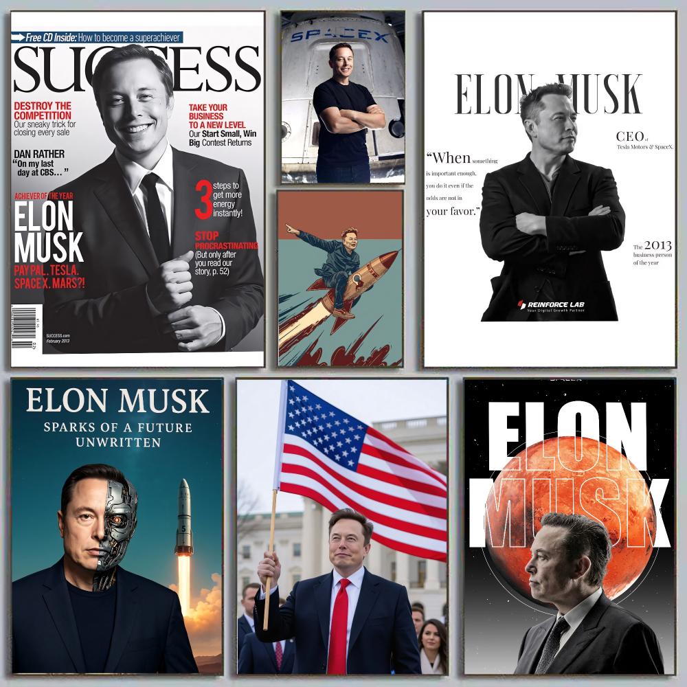 Elon Musk Dogefather Tech Visi - Office Print Tech ulasan dan harga